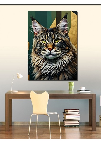 Kanvas Tablo Orman Kedisi Asaleti fiyatları