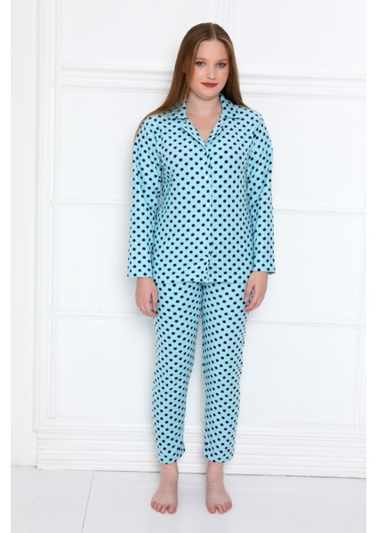 Almines Pijama Puantiyeli Peluş Kadın Pijama Takımı fiyatları