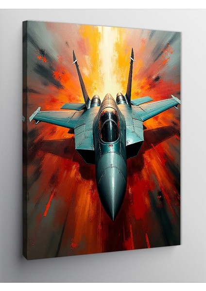 Kanvas Tablo Jetin Hız Kanatları