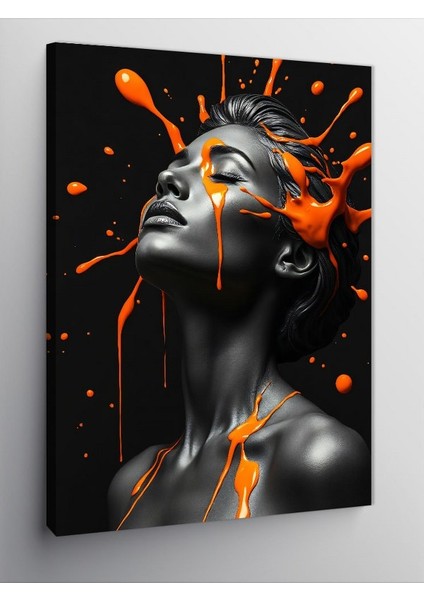 Kanvas Tablo Alevde Yüz Güzelliği