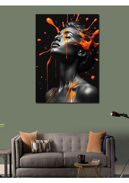 Kanvas Tablo Alevde Yüz Güzelliği modelleri