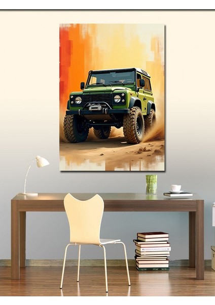 Kanvas Tablo Yeşil 4x4 Macerası fiyatları