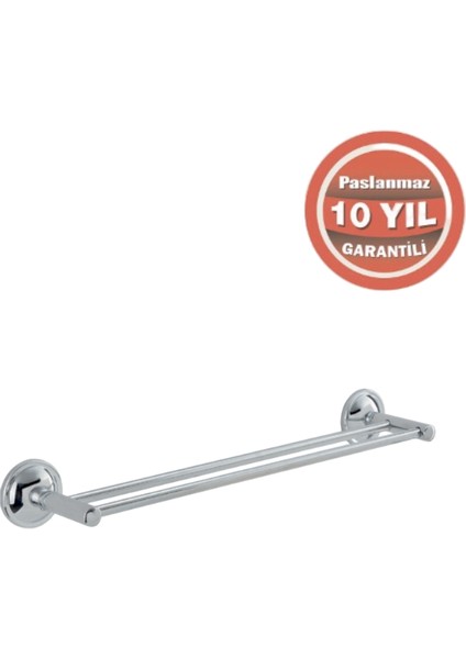 Paslanmaz Pirinç Bella İkili İnce Uzun Havluluk 50 cm modelleri