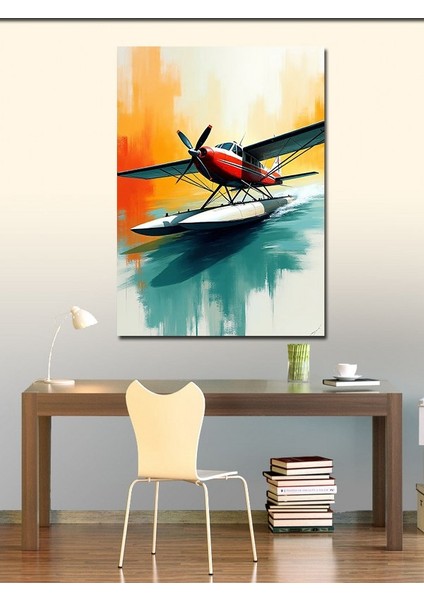 Kanvas Tablo Suda Uçak Macerası fiyatları