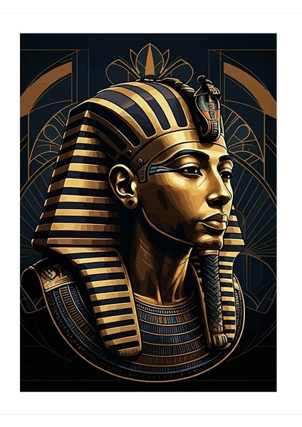 Firavunun Asaleti Hediyelik Ahşap Tablo 25CMX 35CM