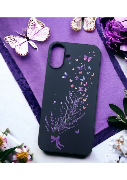Apple iPhone 16 Kılıf Baskılı Içi Kadife Lansman Kılıf
