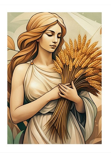 Başak Burcu Art Mdf Poster 25CMX 35CM