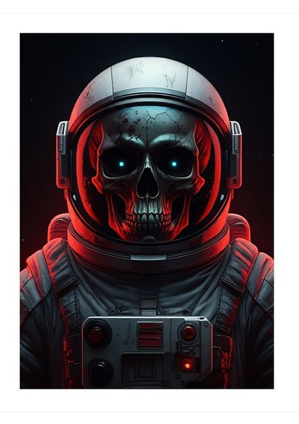 Uzayın Karanlık Yüzü Model Ahşap Tablo 25CMX 35CM