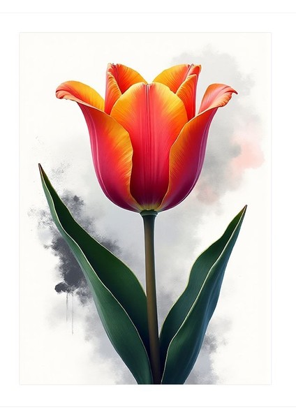 Tulip: Baharın Müjdecisi Art Mdf Poster 35CM X50CM