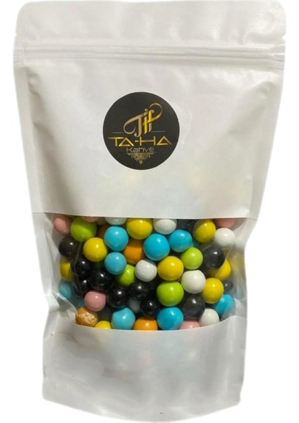 Ta-Ha Kahve Sütlü Çikolatalı Leblebi Draje 250 gr - Kahve Yanı Draje