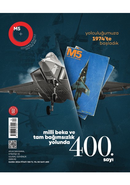 M5 Dergi 400.SAYI Kasım 2024