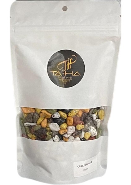 Ta-Ha Kahve Ta-Ha Çikolatalı Çakıltaşı Draje 250 gr Çakıl Taşı
