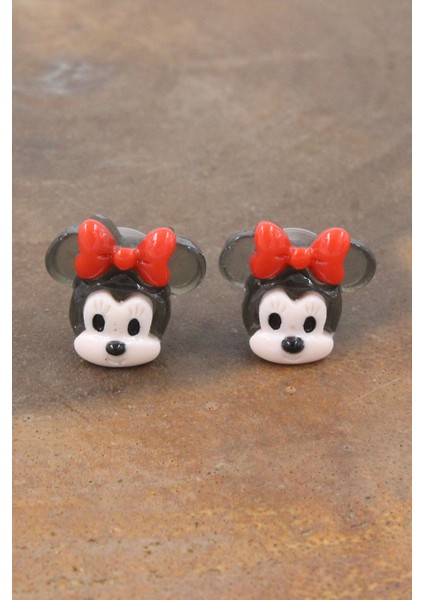 074 150 Çocuk Mickey Mouse Figürlü Küpe