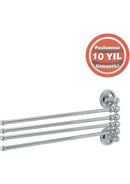 Paslanmaz Pirinç Bella Buse 4'lü Havluluk modelleri