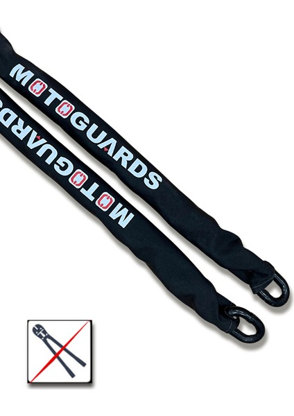 2 Metre 13MM Strong Grade * Kesilmez Motosiklet / Bisiklet Zinciri modelleri