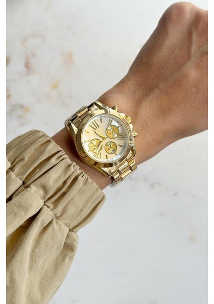 Turna Gold Kadın Kol Saati