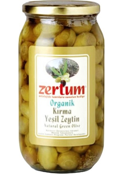 Organik Kırma Yeşil Zeytin 100 - 140 1 kg