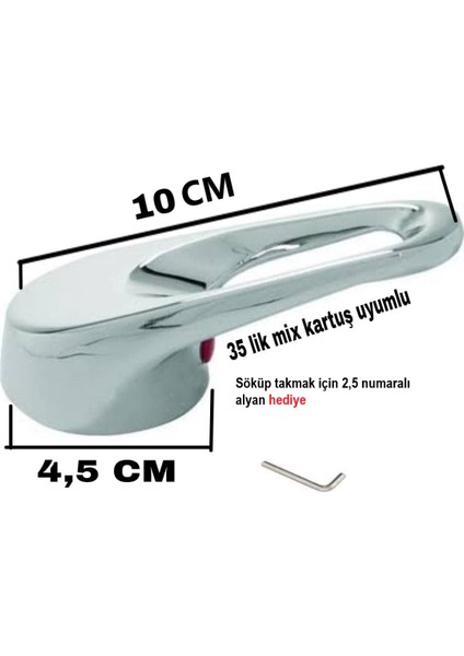 Mix Batarya Aç Kapa Kumanda Kolu 35 Lik