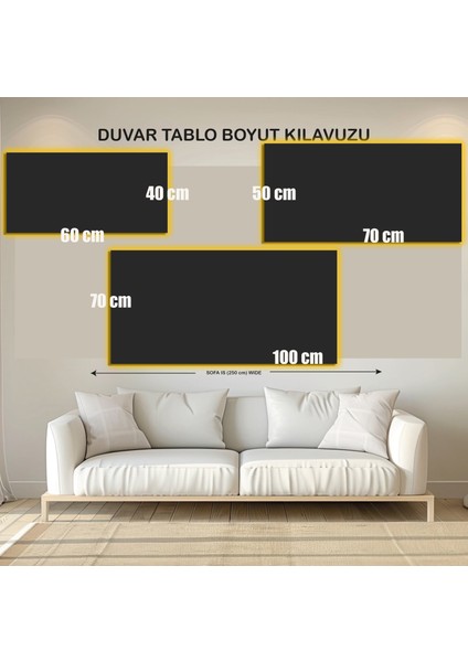 LED Işıklı Kanvas Tablo, 3D Dekoratif Baskılı Tablo Yapay Zeka Destekli Modern Tasarımlar 108