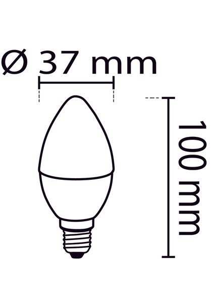 7W LED Buji Ampul Beyaz Işık fiyatları