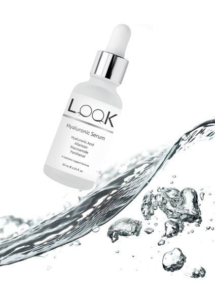 Hyaluronic Acid Serum - Hyaluronik Asit Nemlendirici Yenileyici Yumuşatıcı HA B3 - B5 - E Vitaminleri Koruyucu Cilt Bakım Serumu 30 ml