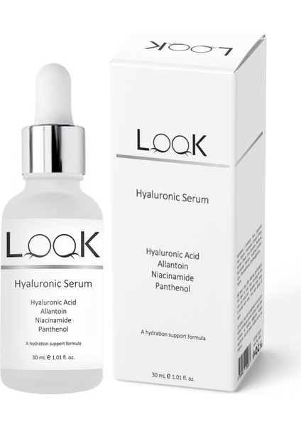 Hyaluronic Acid Serum - Hyaluronik Asit Nemlendirici Yenileyici Yumuşatıcı HA B3 - B5 - E Vitaminleri Koruyucu Cilt Bakım Serumu 30 ml