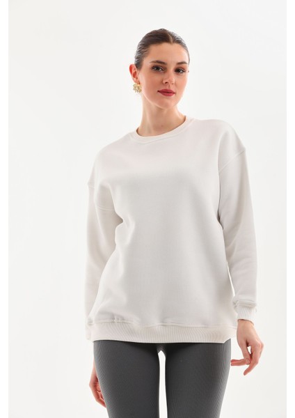 Anna Bisiklet Yaka Oversize Sweatshirt fırsatları