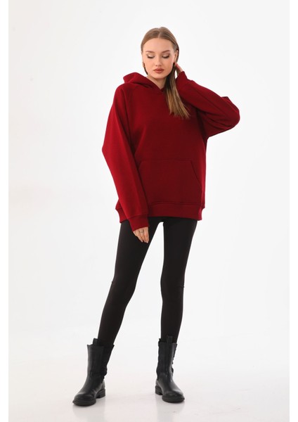 Anna Kapüşonlu Oversize Sweatshirt