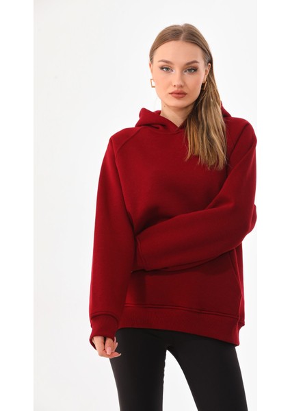 Anna Kapüşonlu Oversize Sweatshirt
