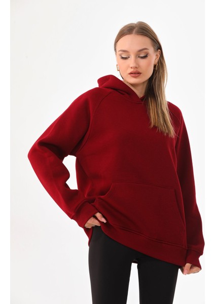 Anna Kapüşonlu Oversize Sweatshirt