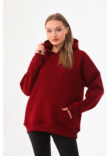 Anna Kapüşonlu Oversize Sweatshirt