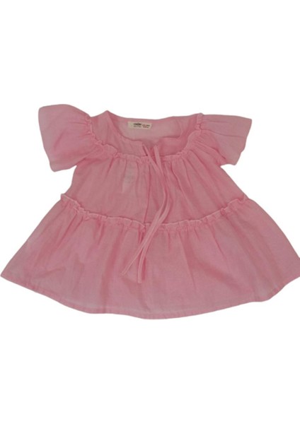 Kız Çocuk Ikili Takım Bebe Model Pötikareli Pembe 6-36 Ay 12-18 Ay Pembe modelleri