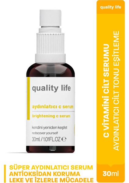 C Vitamini Bakım Serumu