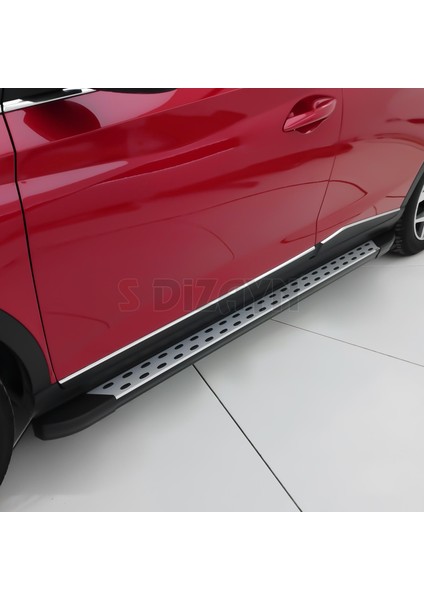 S-Dizayn Ford Courier 2 Trimline Gri Yan Basamak 188 Cm 2023 Üzeri A+