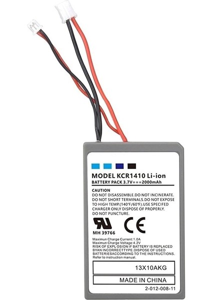 KCR1410 2000MAH Ps4/ps4 Pro V1 ve V2 Kablosuz Oyun Kolu Yedek Pil Batarya