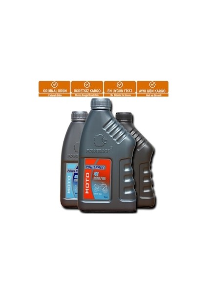 Powerage Moto 4t 10W40 1 L Yağ