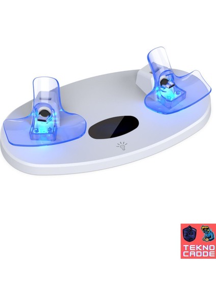 TP5-3505 LED Işıklı Playstation Vr2 Ps Vr2 Gamepad Joystick Manyetik Şarj Standı