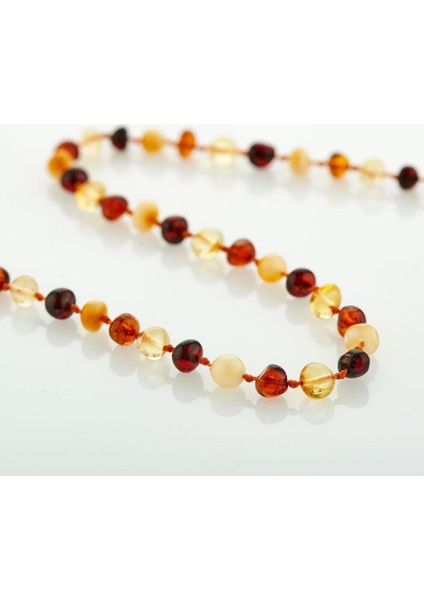 Kehribar Bebek Kolyesi 587 Multicolor