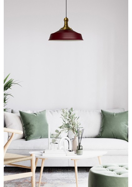 Eskitme metal sarkıt lamba, restoran ve salon aydınlatması, 41x41 cm indirimleri