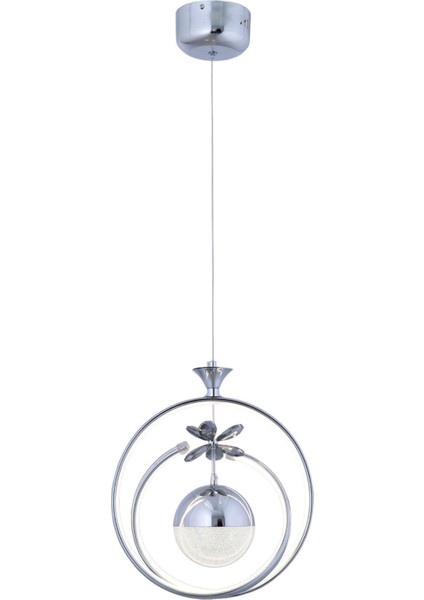 3 Renk Krom LED Kristal Avize, Şık ve Modern Aydınlatma, 30x100 cm modelleri