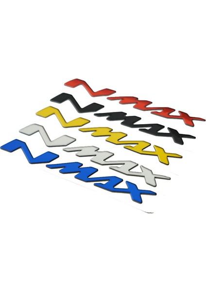Yamaha Nmax 125/155 2015-2023 Nmax Yazı Logo Seti Gümüş Gri Renk