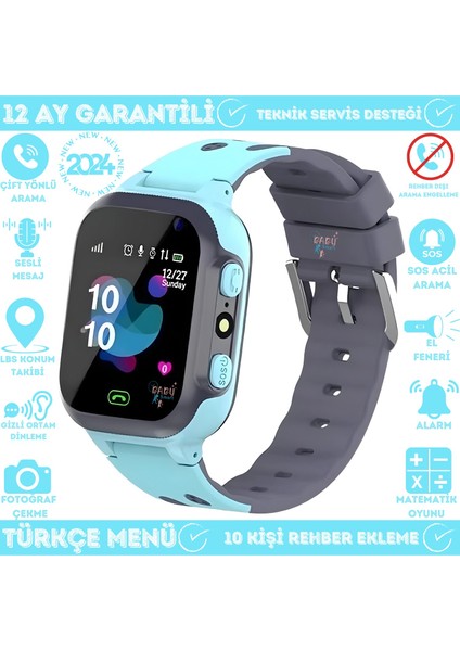 X2 Lbs Konumlu Akıllı Çocuk Takip Saati Sim Kartlı Arama, Kameralı, Gizli Dinleme Özellikli
