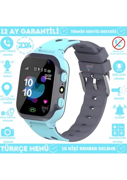 X2 Lbs Konumlu Akıllı Çocuk Takip Saati Sim Kartlı Arama, Kameralı, Gizli Dinleme Özellikli