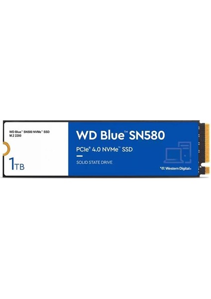 1 Tb Wd Blue SN580 M.2 Nvme 4150MB/S 4150MB/S WDS100T3B0E