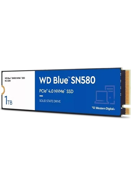 1 Tb Wd Blue SN580 M.2 Nvme 4150MB/S 4150MB/S WDS100T3B0E