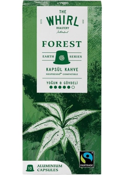 The Whırl Espresso Earth Serıes Forest Kapsül 55 gr