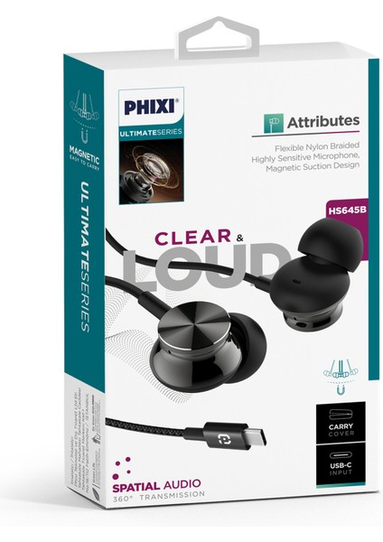 HS645 Mıknatıslı Kulakiçi Kablolu Kulaklık fiyatları