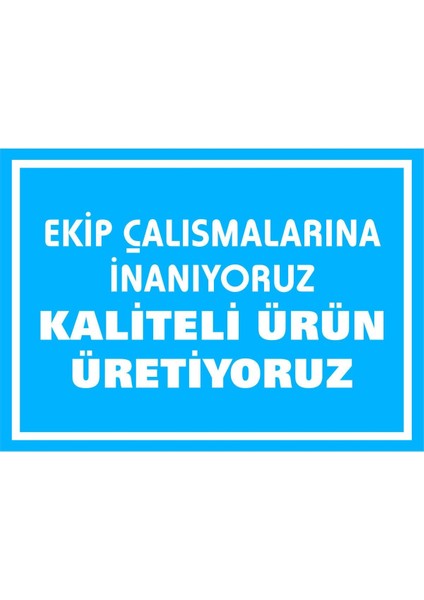 Kip Çalışmalarına Inanıyoruz Kaliteli Ürün Üretiyoruz Kendinden Pvc Levha 17,5 x 25 cm