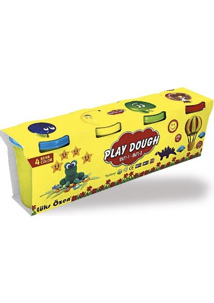 Play Dough 4 Renk Oyun Hamuru 520 Gram