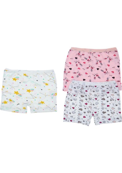 Kız Çocuk Boxer Şortu (Elegance Serisi) 10-11 Yaş.